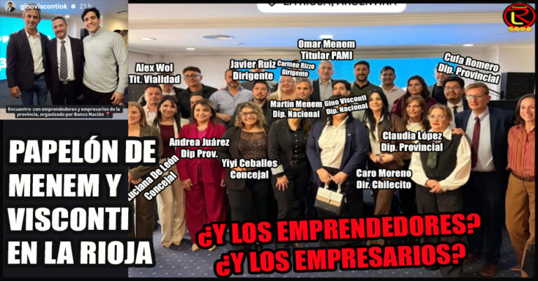 Convocaron a un encuentro con emprendedores y no no fue ni uno solo para sacarse la foto