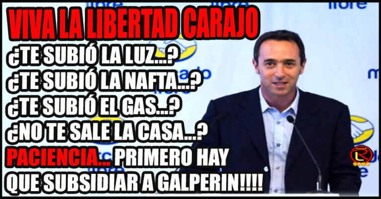 Milei NO terminó con los subsidios, solo los cambió de manos