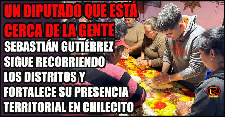 Gutiérrez llevó el programa ‘Adelante Comunidad’ a Anguinán