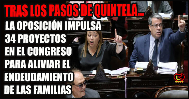 El Congreso toma como referencia el DNU riojano para proteger a las familias endeudadas