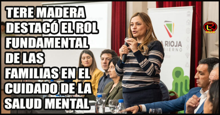“Tenemos que incorporar dentro del trabajo sobre la salud mental a lo más importante, que es la familia”