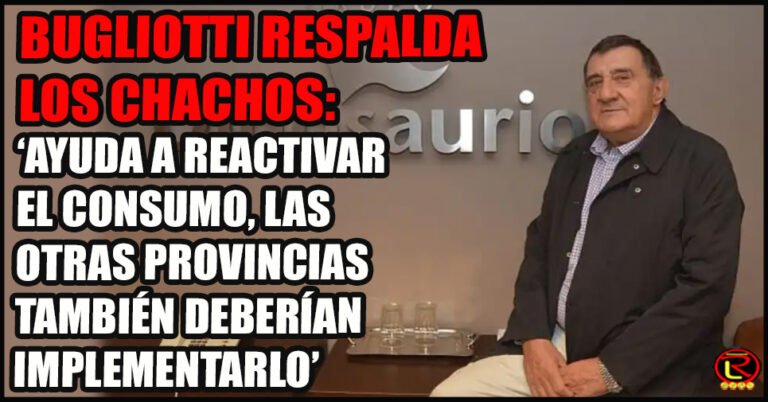 El empresario cordobés destacó la cuasi moneda riojana