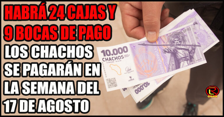 El cobro se ordenará de manera simultánea y estará estructurado según la terminación del número de documento