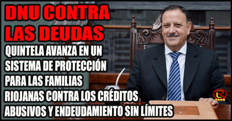 El Decreto evita abusos, tasas desmedidas y prácticas usurarias