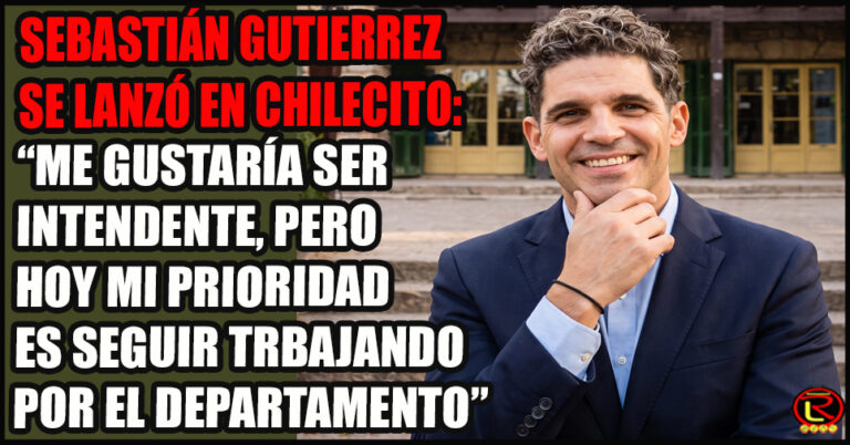El Diputado blanqueó su ambición de pelear por la Intendencia en 2027