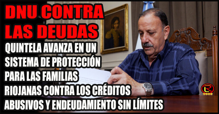 “Cuando una familia se endeuda para sostener necesidades básicas, no puede quedar sola frente a condiciones abusivas»
