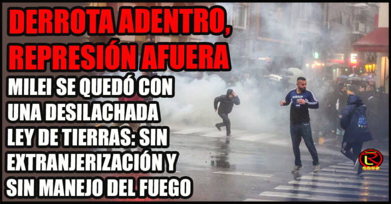 Milei y Bullrich descargaron su bronca por el fracaso contra quienes manifestaban