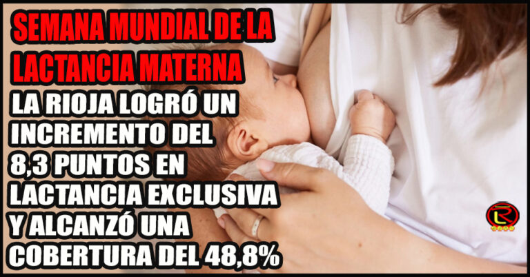 Casi la mitad de los bebés menores de seis meses recibe lactancia materna exclusiva