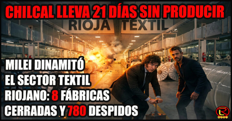 Chilcal lleva 40 años de vida y nunca se enfrentó a una situación tan crítica como la actual
