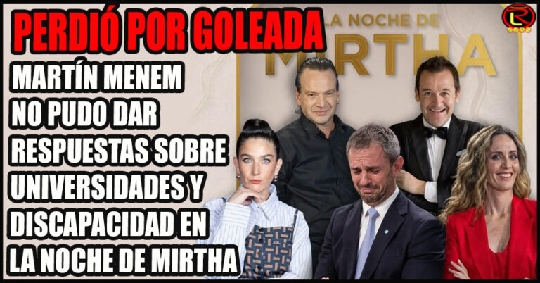 El actor Guillermo Pfening y la periodista Jésica Bossi humillaron a Martín Menem