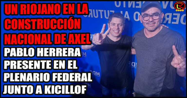 «Estamos convencidos que Axel es la alternativa nacional frente al modelo de empobrecimiento al que nos somete Milei»