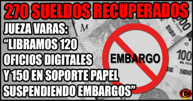 Operativo exprés de la Justicia riojana para frenar embargos a trabajadores