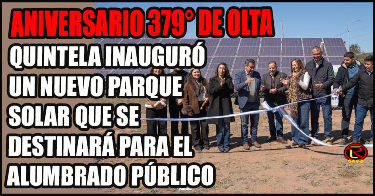 La Provincia avanza hacia un modelo energético más sustentable en los departamentos