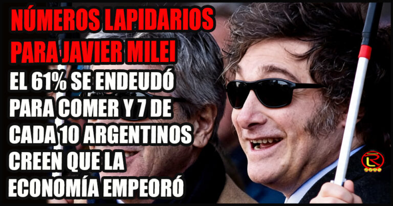 El Presidente empecinado en negar la realidad que muestran las estadísticas y encuestas