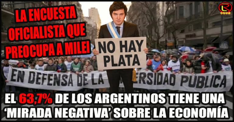 Un sondeo de Giacobbe & Asociados fue lapidario con el Plan Económico de Milei
