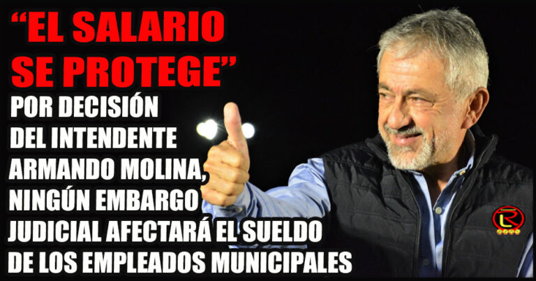 El Jefe Comunal aseguró que «el salario de nuestros trabajadores es intocable»