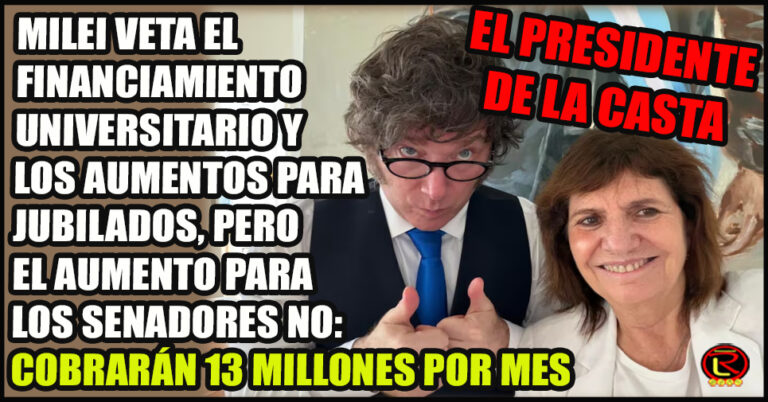 Nuevo aumento para senadores: cobrarán más de $13 millones desde enero de 2027