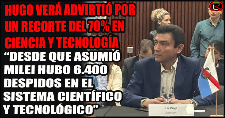 «Tenemos un Presidente que ha venido a destruir el Estado y lo está cumpliendo»