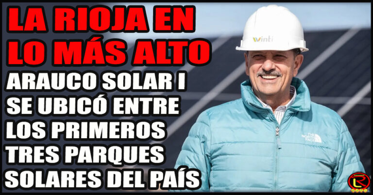 CAMMESA destacó el funcionamiento del Parque Fotovoltaico riojano