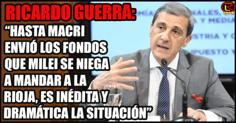 El ex Ministro de Hacienda se refirió a la asfixia de Nación con nuestra Provincia