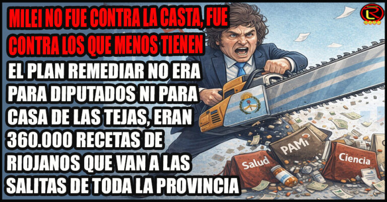 Nación quita remedios a vecinos del Interior cuyo único acceso a la Salud es un CAP