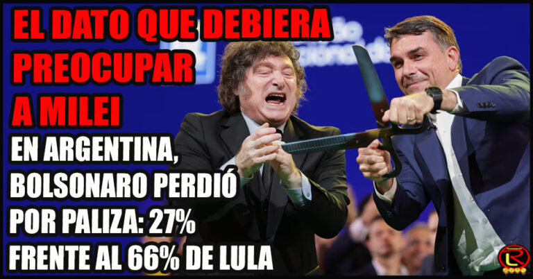 Los brasileros que viven en Argentina repudiaron en las urnas el modelo de Milei-Bolsonaro