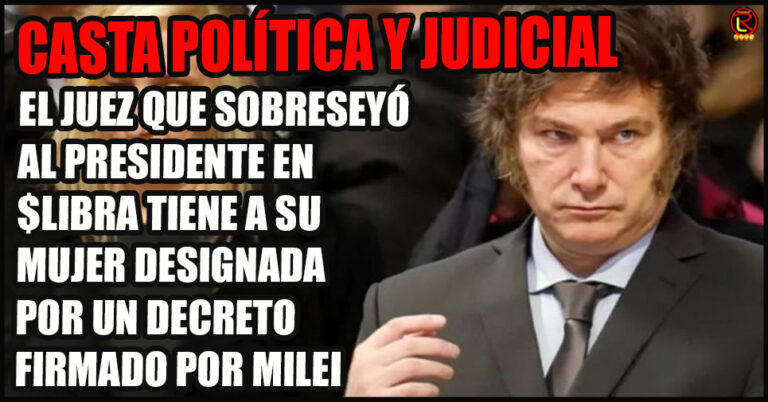Martínez de Giorgi apartó a los querellantes de $LIBRA y su esposa fue designada jueza de Hurlingham