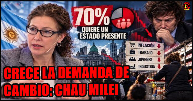 Shila Vilker: «Siete de cada diez argentinos reclaman un Estado activo y crece la demanda de cambio»