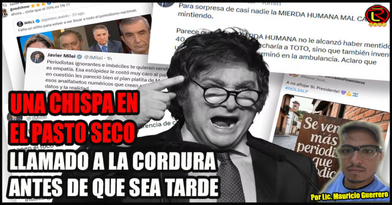 No se puede naturalizar es la incitación al odio ni la deshumanización del que piensa o informa distinto