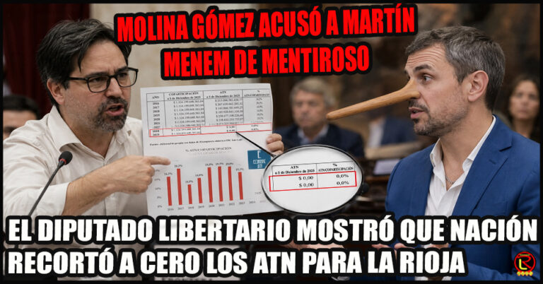 Un Diputado Provincial libertario hundió el discurso de Martín menem