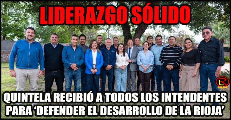El Gobernador consolida una agenda de trabajo junto a los Intendentes frente al contexto nacional