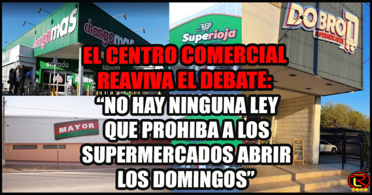 Juan Keulian cruzó al sindicato mercantil y reclamó la apertura de los Super los Domingo