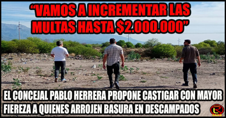 Propuestas y aportes para una ciudad más limpia y ordenada