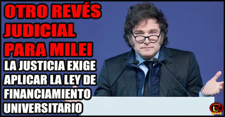 El presidente se resiste a cumplir con la Ley