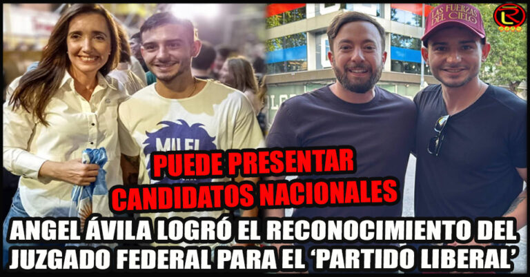 El Concejal libertario ya tiene su Partido Liberal para presentar candidatos en estamentos nacionales