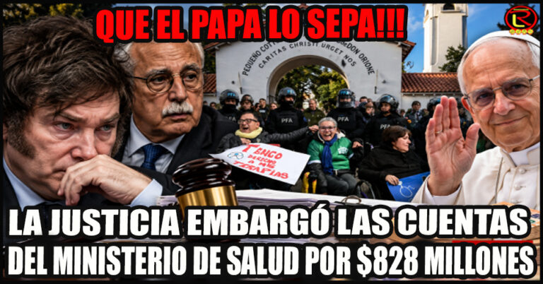 Fuerte golpe al Gobierno de Milei antes de la visita del Papa