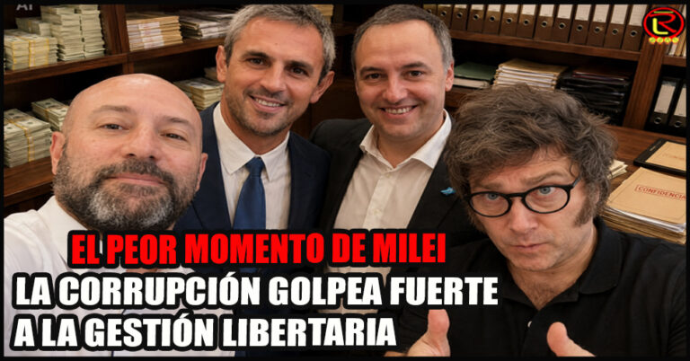 Milei en crisis: pidieron la detención de Spagnuolo y Adorni no puede explicar su fortuna
