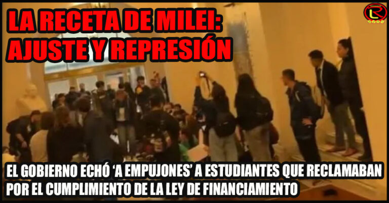 «Hay muchos compañeros nuestros que se están cayendo de la cursada y que no pueden seguir estudiando»