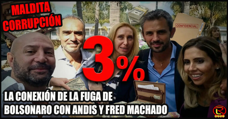 La conexión de la empresa en la que voló Flavio Bolsonaro con la corrupción de ANDIS