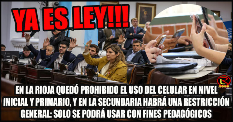 La Cámara de Diputados aprobó la regulación del uso de celulares en las escuelas