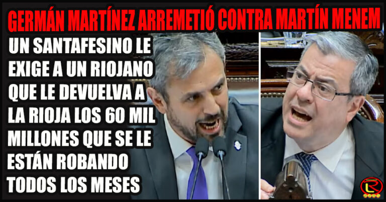 El Presidente del Bloque del PJ afirmó que Nación le quita $60.000 millones por mes a La Rioja por la coparticipación