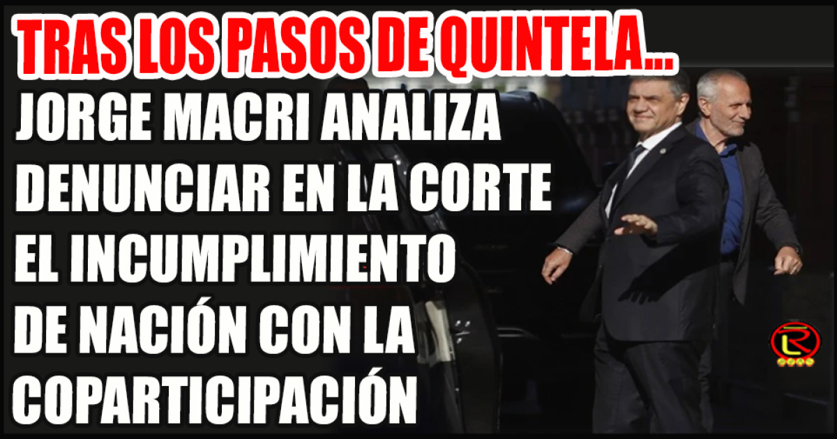 CABA imitará a La Rioja y pedirá en la Justicia que Milei pague lo que ...